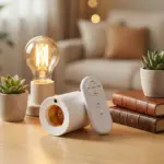 Wireless Remote Control Lamp Holder