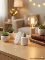 Wireless Remote Control Lamp Holder - Image 4